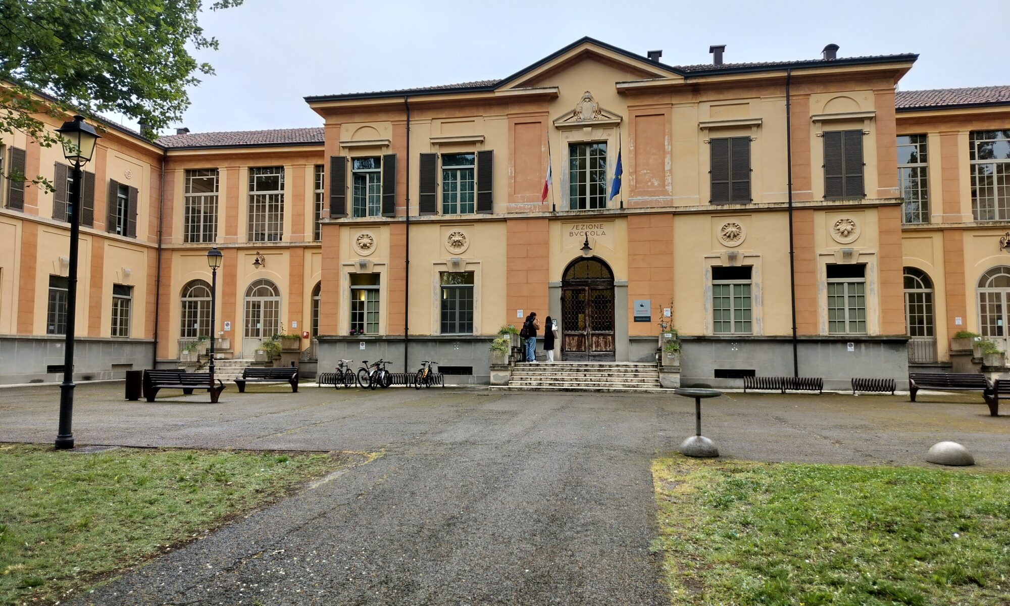 Kuvassa on Padiglione Buccola, Unimore-yliopiston rakennus